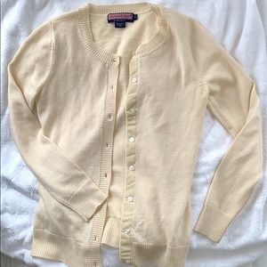 Vineyard Vines Cream Cardigan